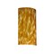 Besa Lighting Tamburo 7 Wall Sconce, Amber Cloud, Polished Nickel Cap Finish, 1x75W Incandescent 704218-PN - alternate 1